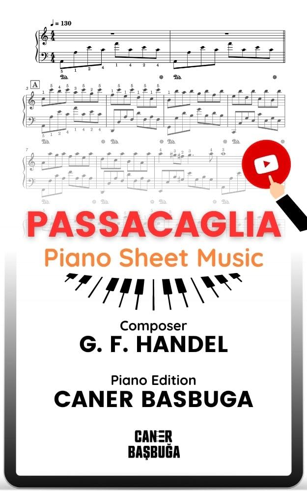 Passacaglia I Handel Halvorsen I Piano Arrangement | Intermediate Piano Sheet Music for Young and Adults Pianists I Video Tutorial (English Edition) baixar o livro de graça