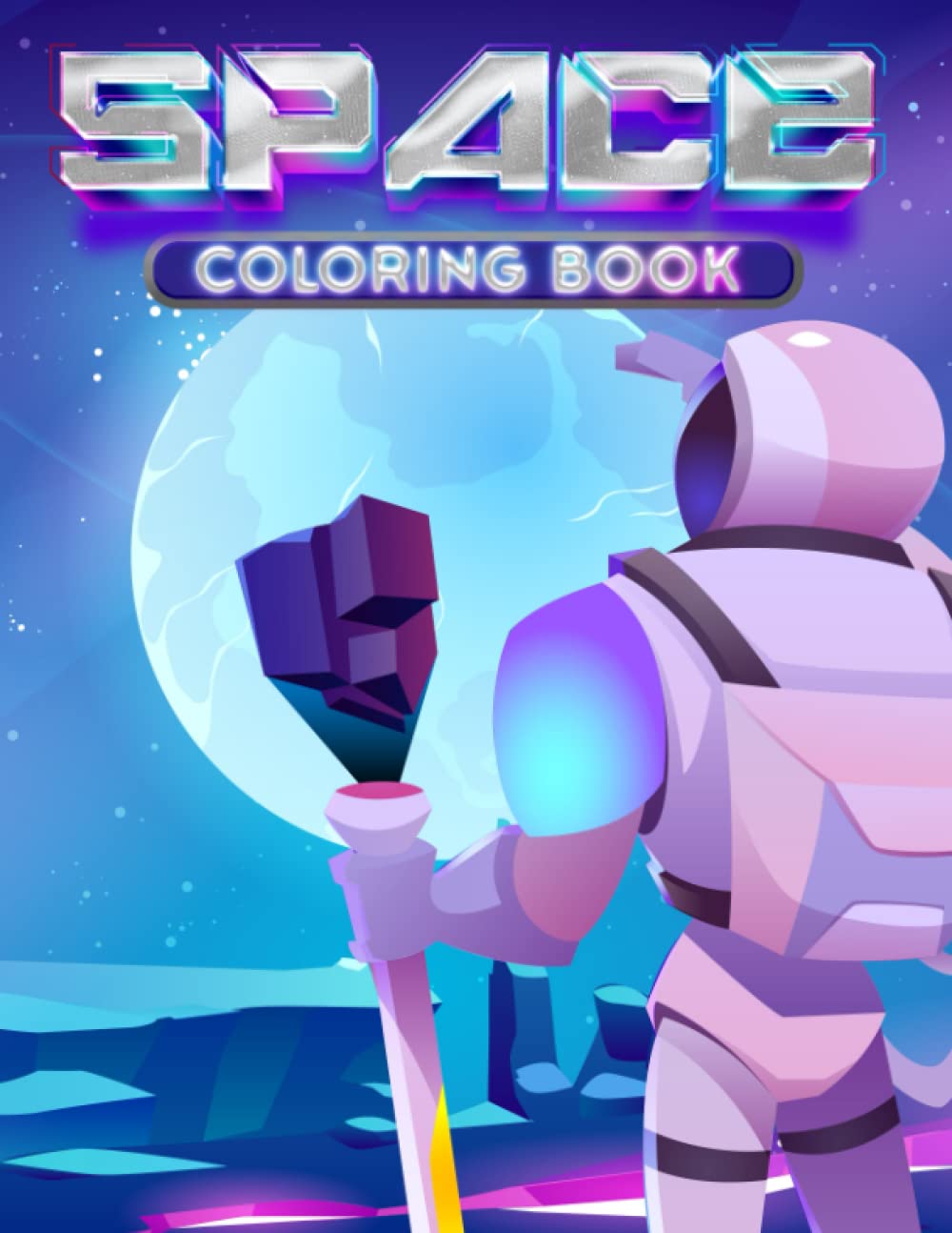 capítulo por capítulo baixar Space Coloring Book for Kids: Big Coloring Book For Kids Ages 2-4 4-8 8-12 9-12 Teens Toddlers | Perfect Gift For Boys Girls Birthday Christmas