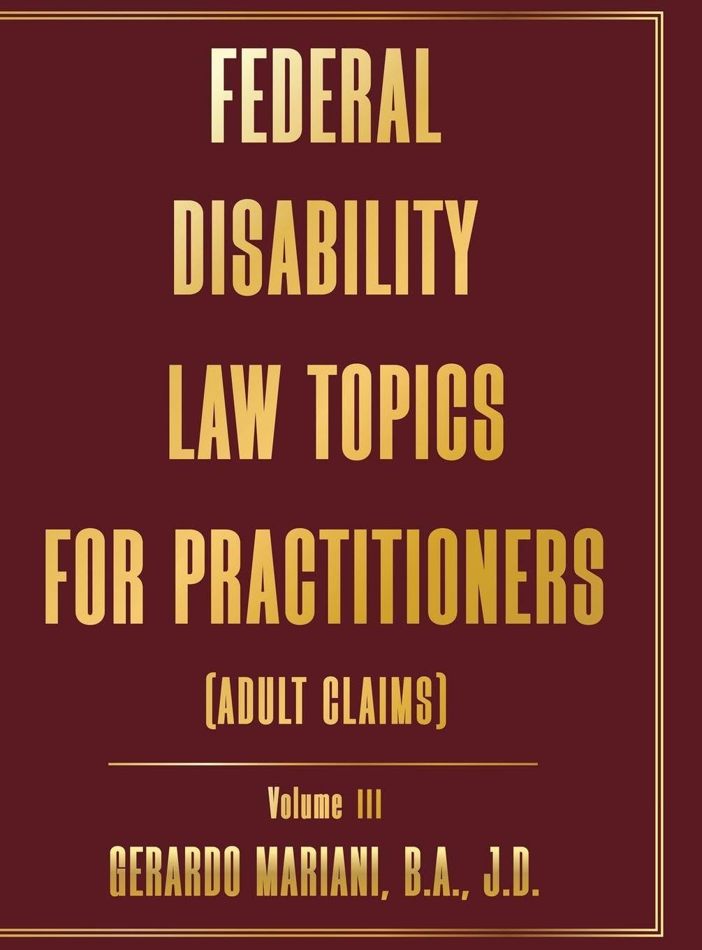 capítulo por capítulo baixar Federal Disability Law Topics for Practitioners: Volume III