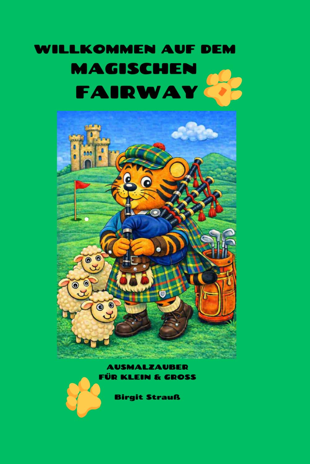 ler totalmente HERZLICH WILLKOMMEN AUF DEM MAGISCHEN FAIRWAY: AUSMALZAUBER FÜR KLEIN UND GROSS (German Edition)