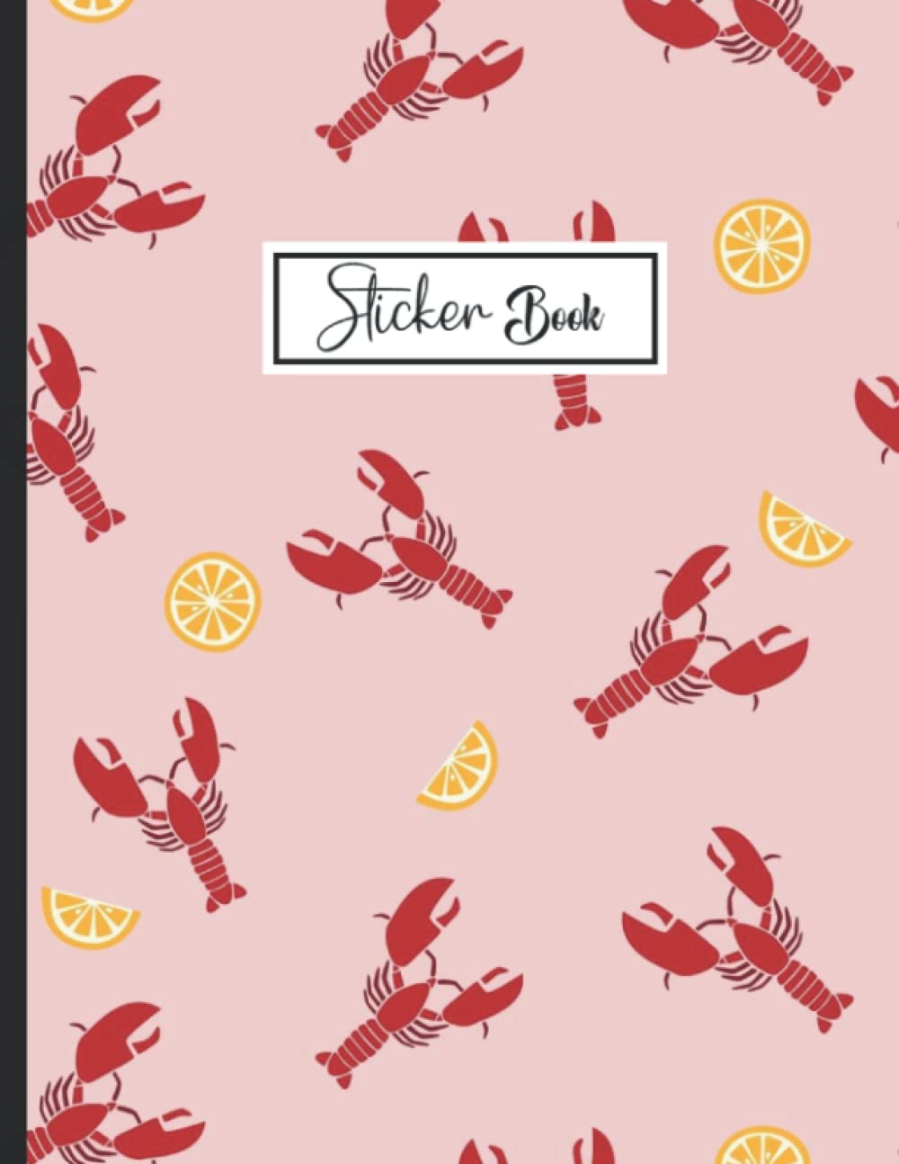 Sticker Book: Blank Sticker Collection Book for Girls with Lobster. baixar livro de graça