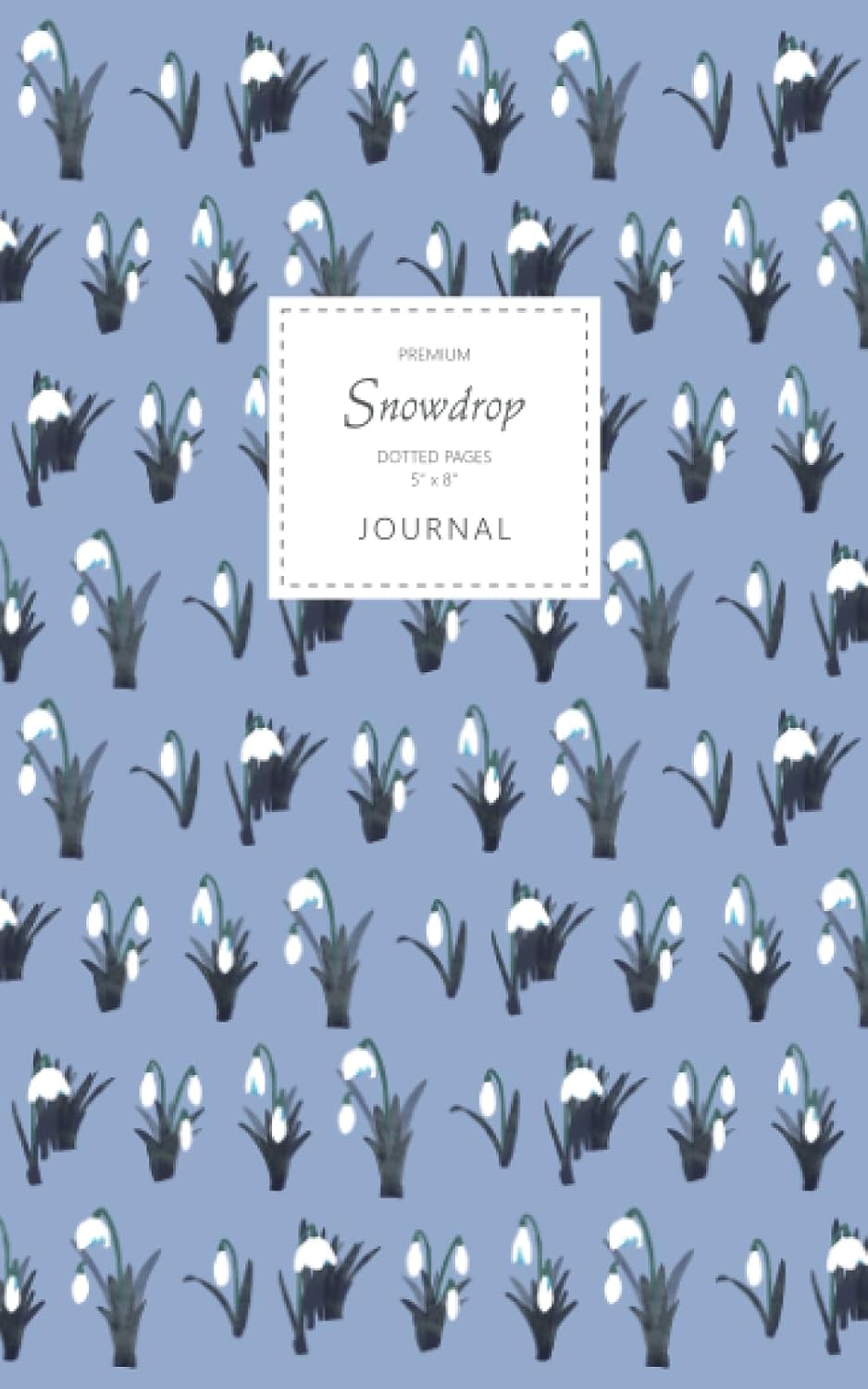 Snowdrop Journal - Dotted Pages - 5x8 - Premium: (Lilac Edition) Flower Journal 96 dot grid pages (5x8 inches / 12.7x20.3cm / Junior Legal Pad/Nearly A5) baixar livro de graça