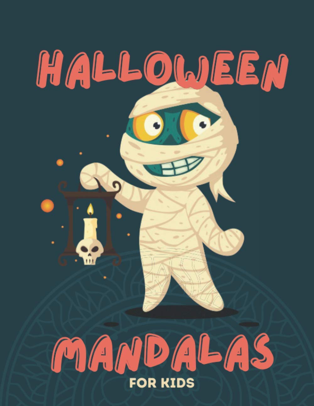 Halloween Mandalas for Kids: Awesome, spooky mandalas baixar livro de graça