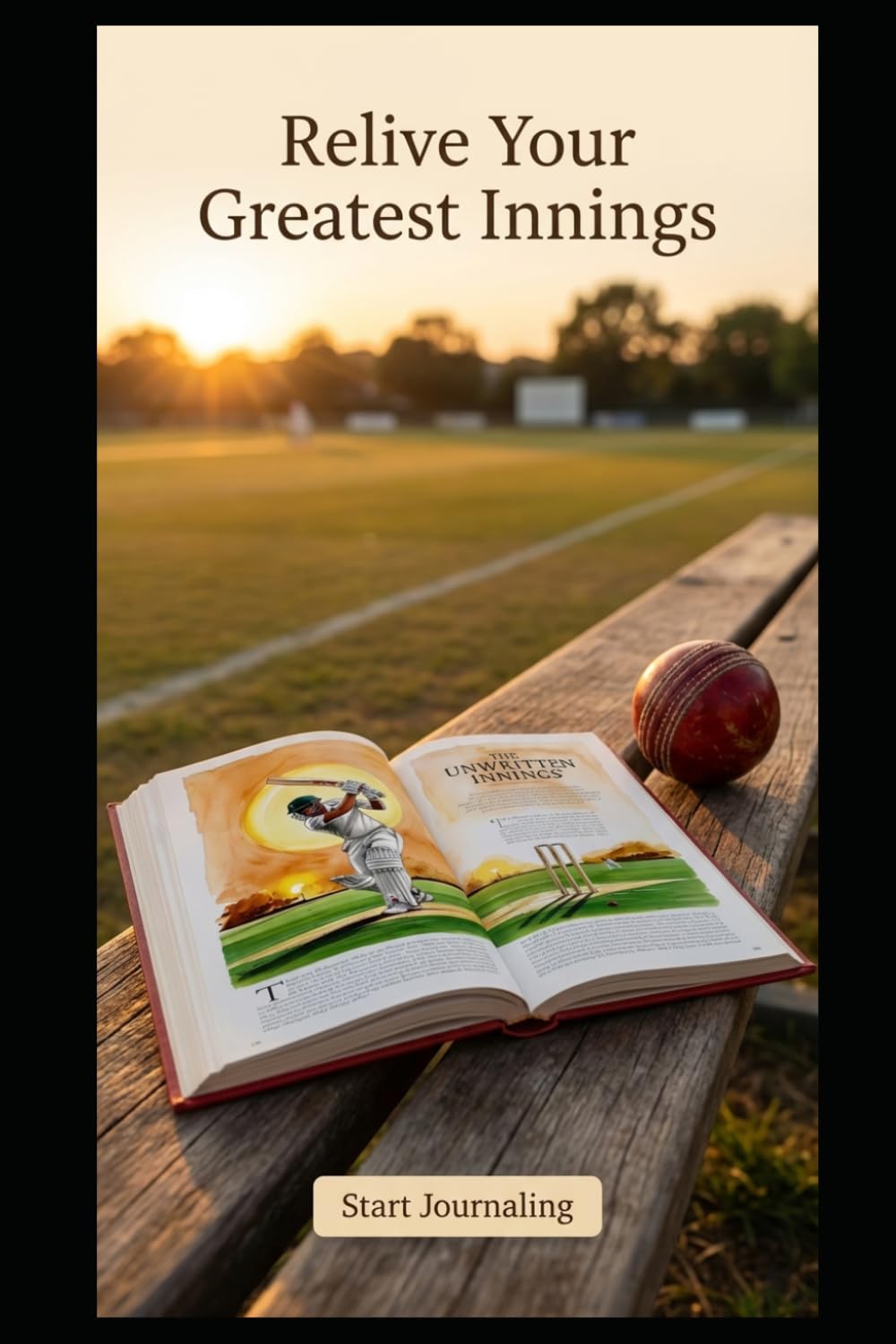 The Unwritten Innings: A journal that captures the essence of your personal journey through cricket over the years baixar livro de graça