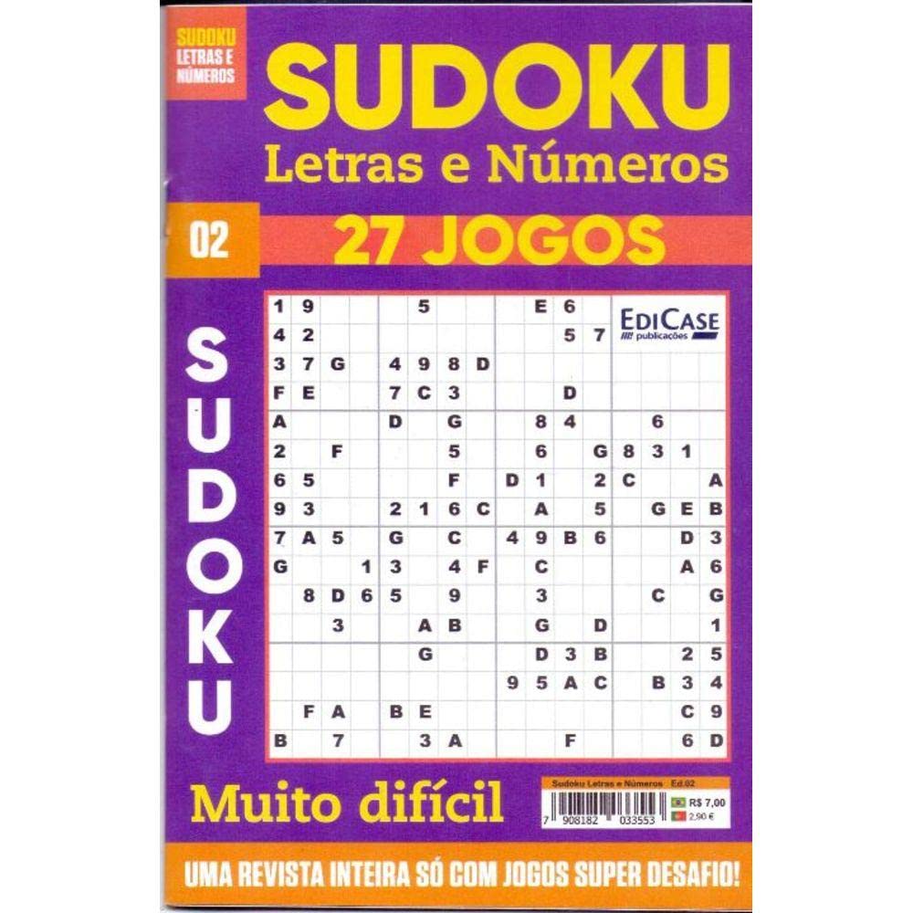 capítulo por capítulo baixar Sudoku Letras e Números Ed.2