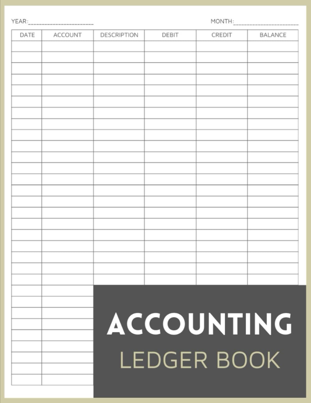 Accounting Ledger Book: For Small Business, Bookkeeping and Personal Finances - Simple Large Format baixar livro de graça