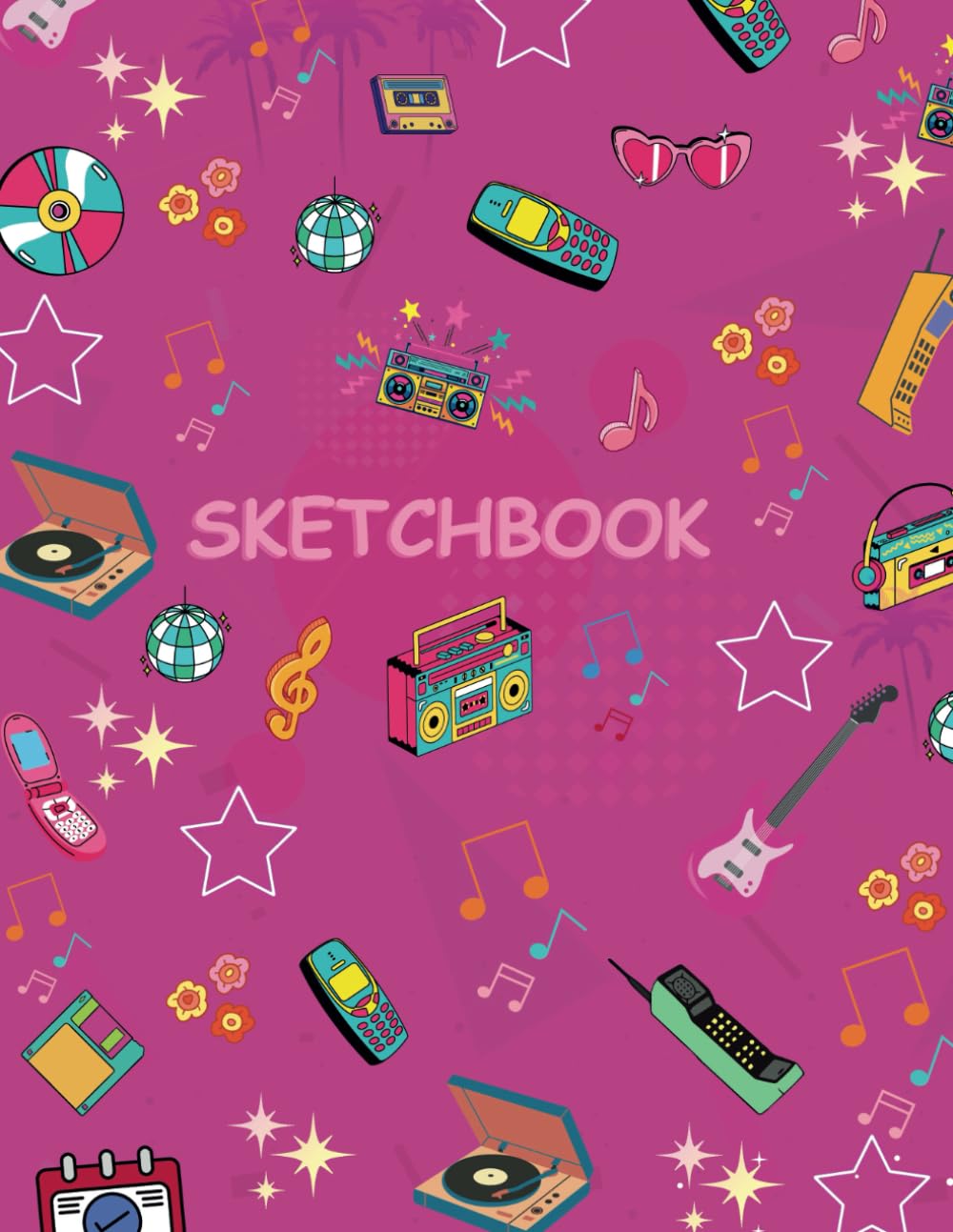 capítulo por capítulo baixar Sketchbook for adults and teen girls: Cute and Groovy Sketchbook, 110 Pages Use it For Sketching, Drawing & Crayon Coloring | 8.5" x 11"