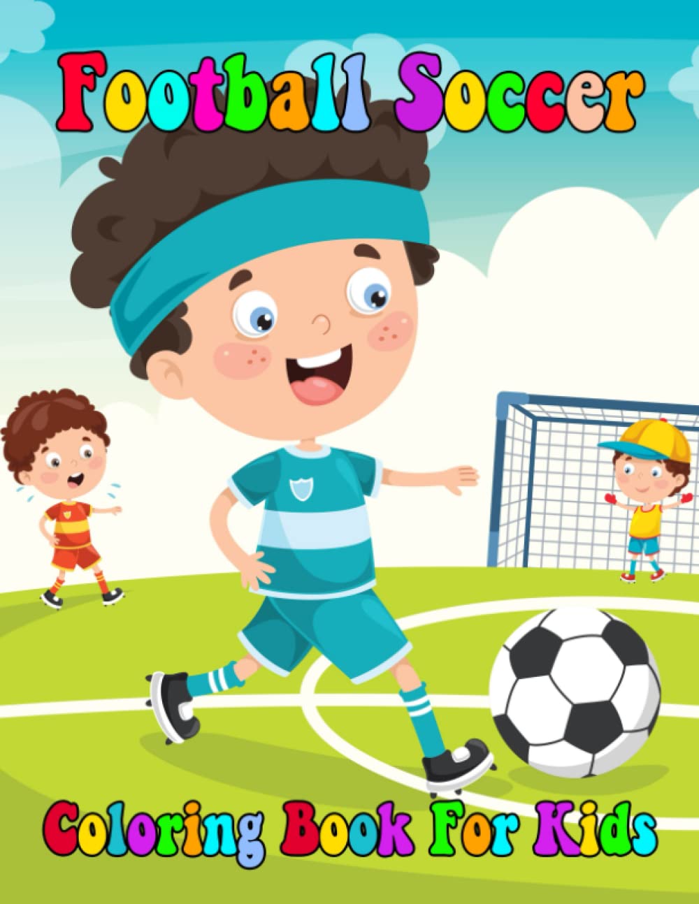 Football Soccer Coloring Book For Kids: Colorful Football Soccer Coloring Book For Kids, Perfect Gift for Any Children Who Play or Likes Soccer baixar o livro de graça