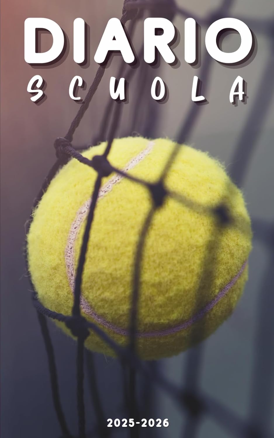 Diario scuola 2025 2026 tennis: Pianificatore giornaliero per ragazze e ragazzi | Materiale scolastico medie elementari superiori università | Copertina Sport con racchetta (Italian Edition) baixar livro de graça