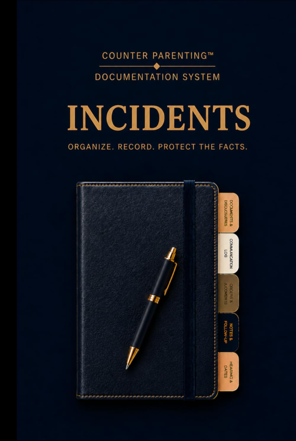 ler totalmente Counter Parenting™ Incident Record: A Professional Incident Log for High-Conflict Co-Parenting, Custody Documentation, Family Court & Organized Record Keeping