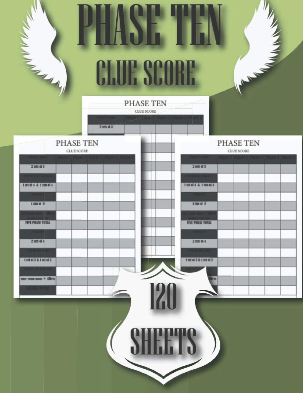 Phase Ten Score Sheets: Phase 10 Card Game,Phase 10 Score Pad,Phase Ten Dice Game,phase 10 score sheets baixar livro de graça