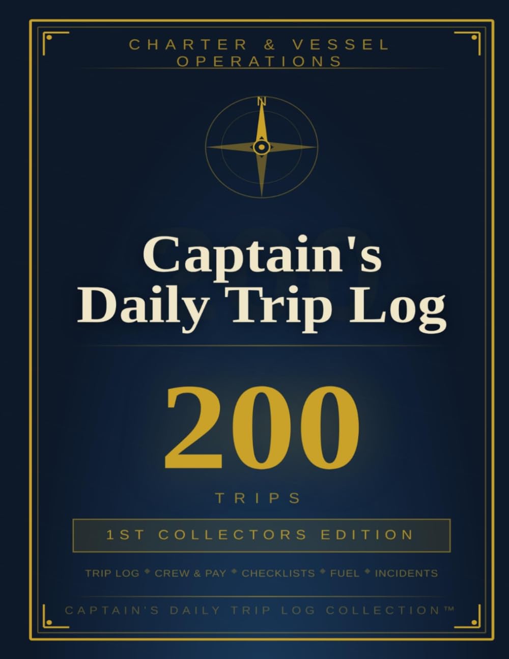 capítulo por capítulo baixar Captain's Daily Trip Log 200 Trips: 1st Collector's Edition