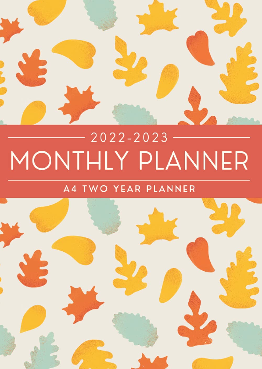 ler totalmente 2022-2023 Monthly Planner: 2 Year Monthly Planner Calendar | January 2022 To December 2023 | 24 Months Agenda | To-do list & Notes | Pretty Autumn Leaves Cover