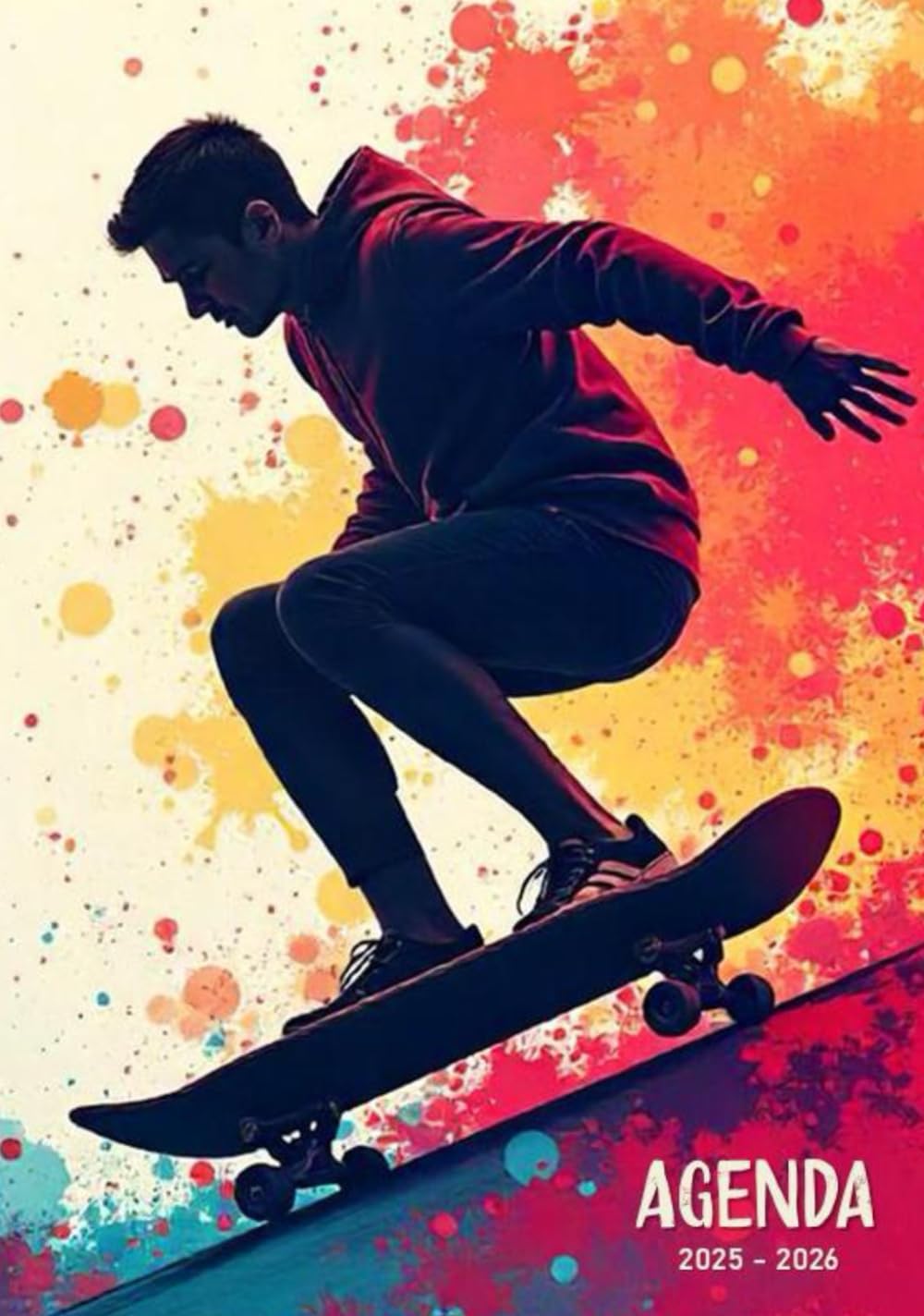 Agenda Scolaire 2025-2026: Skateboard - 1 Jour Par Page | Organisateur et Planificateur Journalier pour Étudiants Collège, Lycée (French Edition) baixar livro de graça