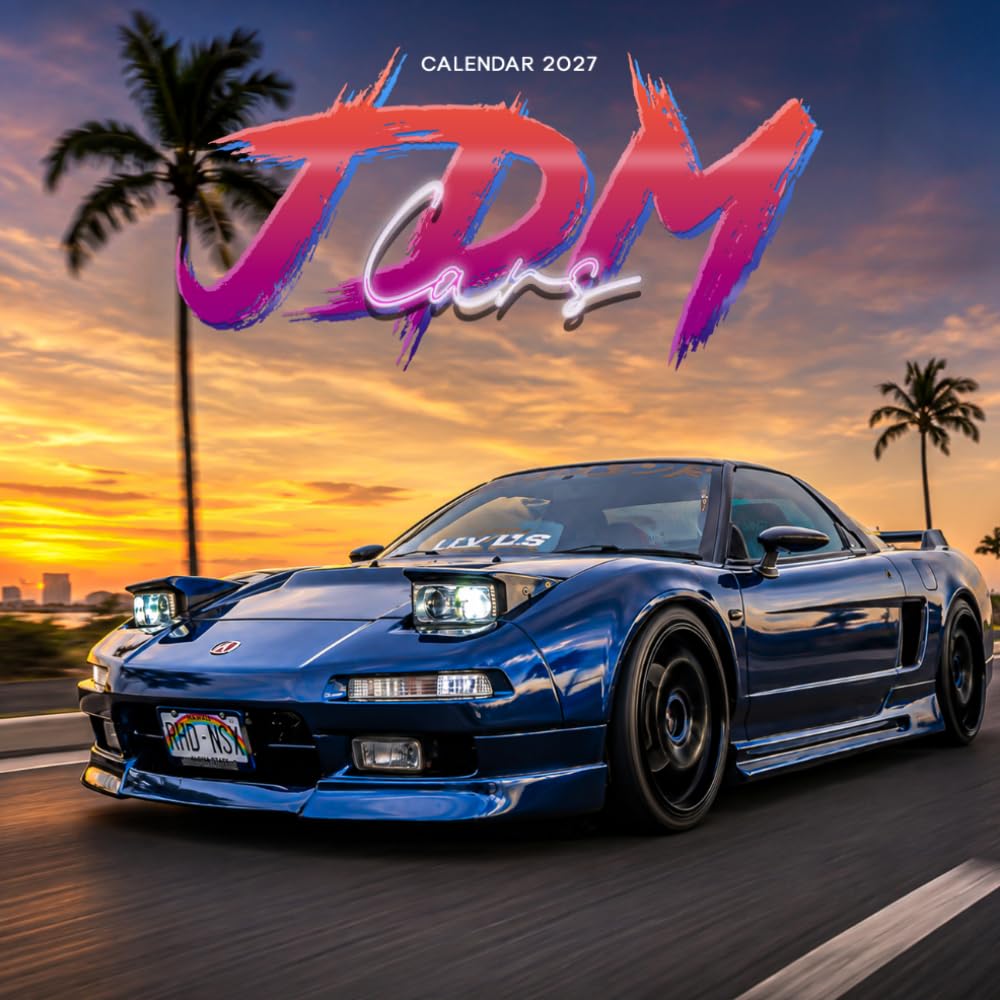 JDM Cars Calendar 2027: Japanese Car Style and Road Scenes baixar o livro de graça
