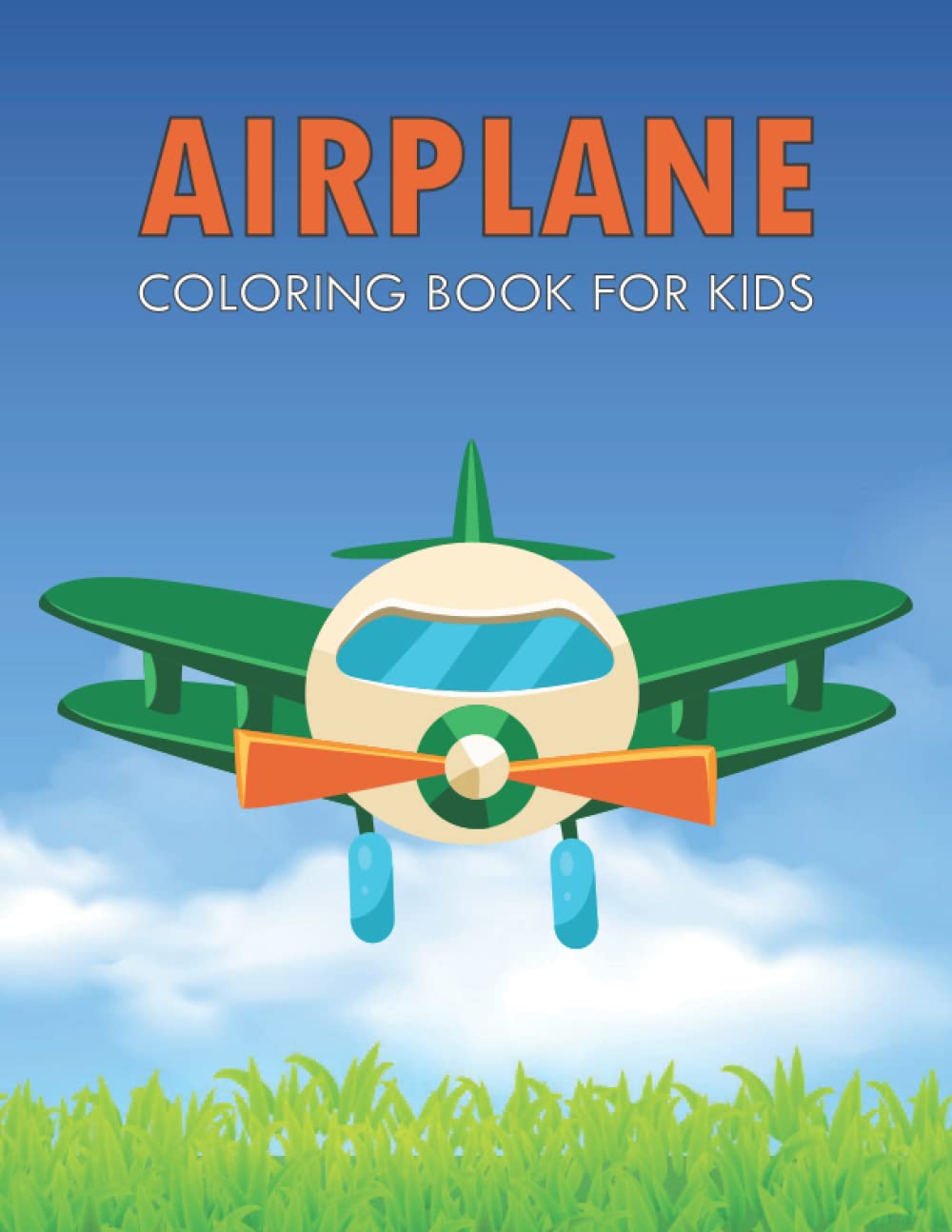 ler totalmente Airplane Coloring Book for Kids: Airplane Coloring Book for kids of ages 2-12 Boy and Girls