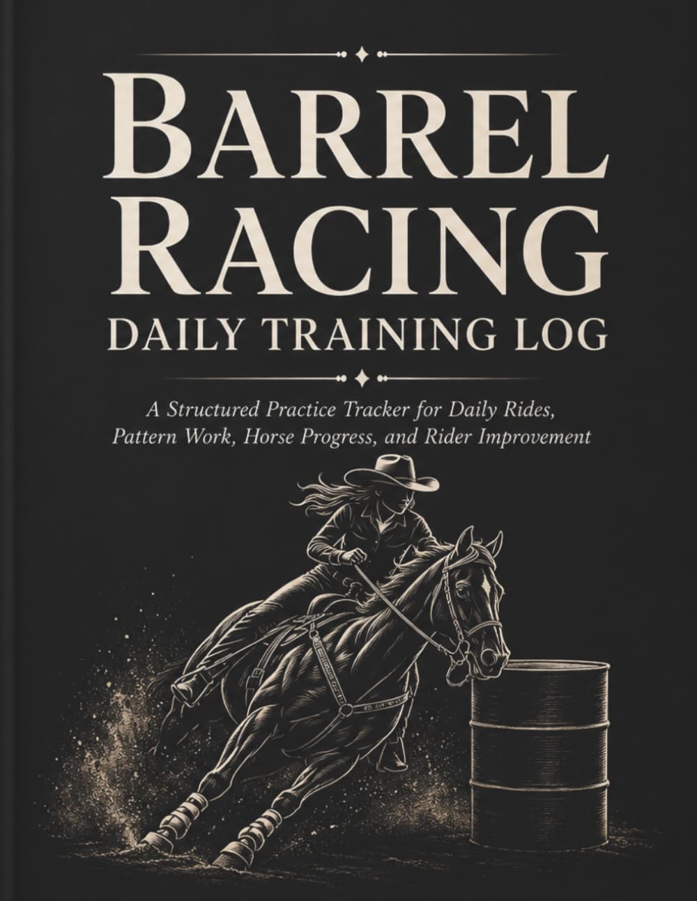 ler totalmente Barrel Racing Daily Training Log: A Structured Practice Tracker for Daily Rides, Pattern Work, Horse Progress, and Rider Improvement