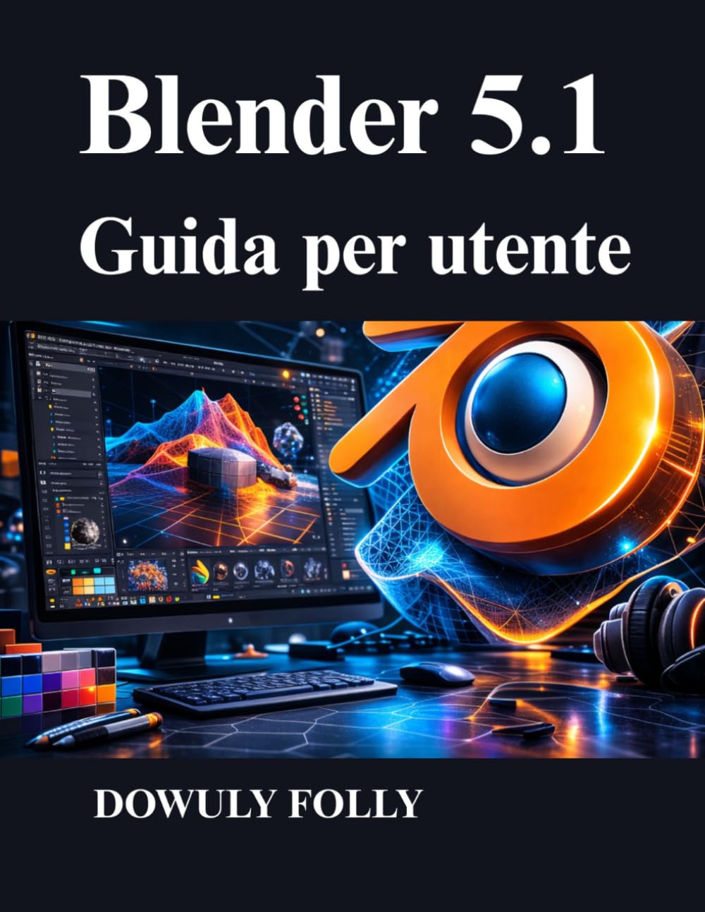 Blender 5.1 Guida per utente: Padronanza della modellazione 3D, della progettazione procedurale e del rendering (Italian Edition) baixar livro de graça