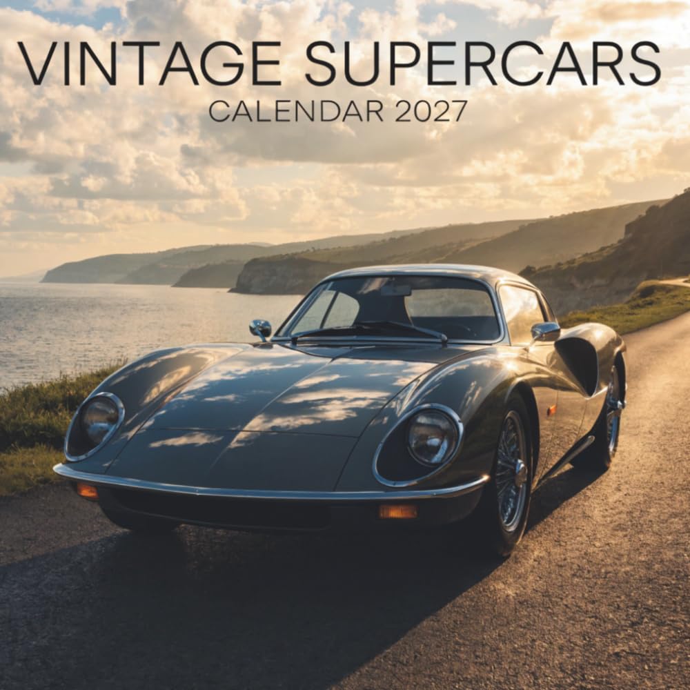 capítulo por capítulo baixar Vintage Supercars Calendar 2027: A Year of Legendary Performance, Timeless Design, and Automotive Excellence