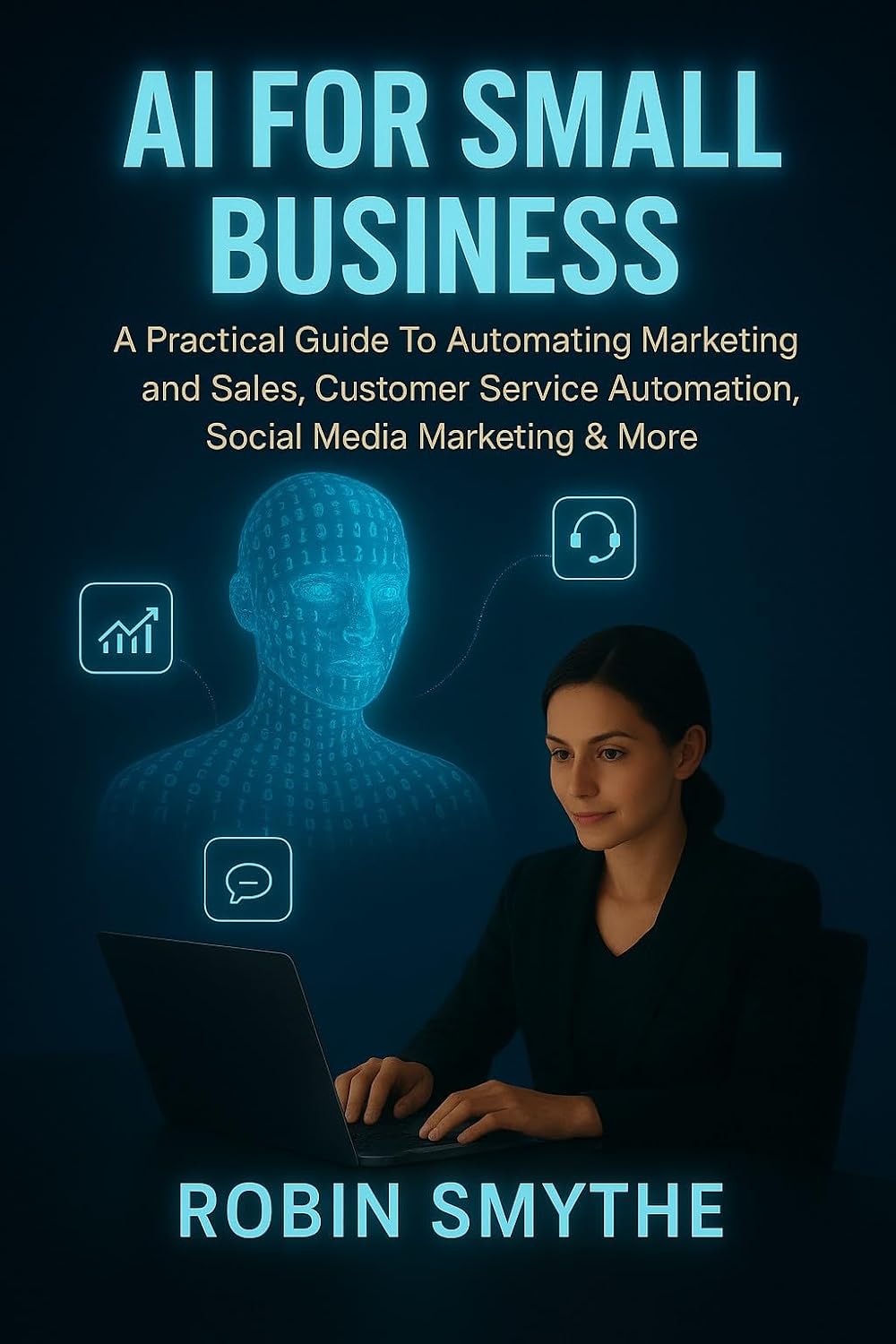 ler totalmente AI FOR SMALL BUSINESS: A Practical Guide To Automating Marketing and Sales, Customer Service Automation, Social Media Marketing & More (English Edition)