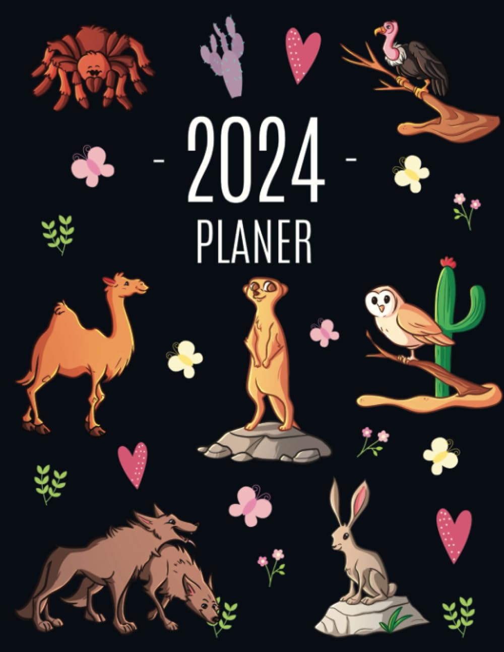capítulo por capítulo baixar Wüstentiere Planer 2024: 12 Monate: Januar - Dezember 2024 Jahresplaner | Ideal für die Schule, Studium und das Büro | Wöchentlicher, Monatlicher und Jährlicher Planer Agenda (German Edition)