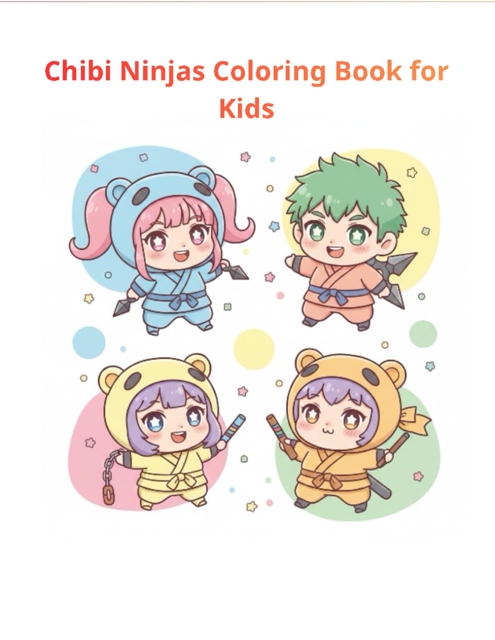 capítulo por capítulo baixar Chibi Ninjas Coloring Book for Kids: 50 Cute Ninja Characters for Fun, Creativity & Imagination (Ages 4–8) (Cute Adventures Coloring Book Series)