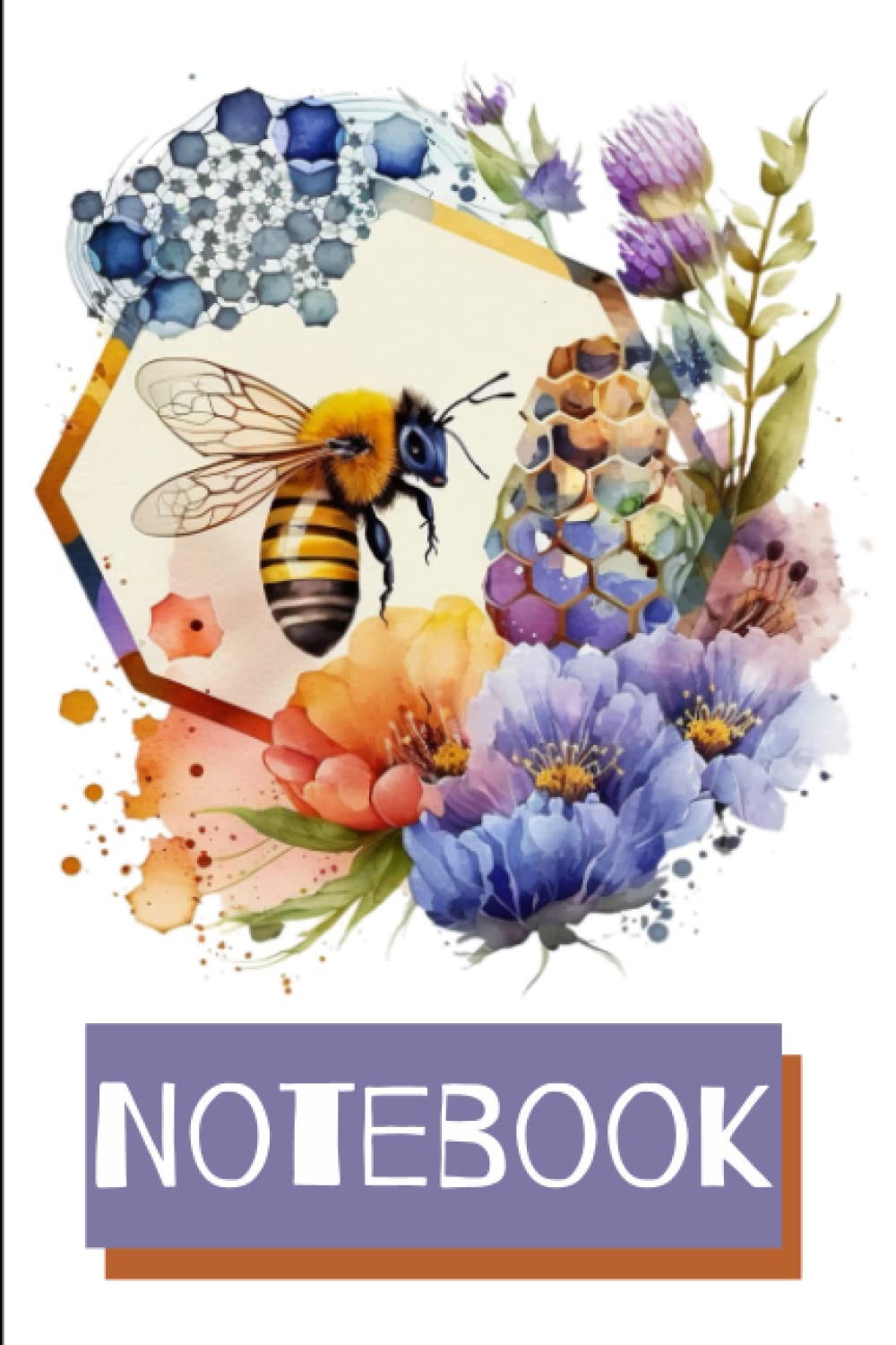 Notebook: Cute Bee Themed Journal, 120 pages, Ideal for Mom, Dad, Kids, Bee lovers baixar livro de graça