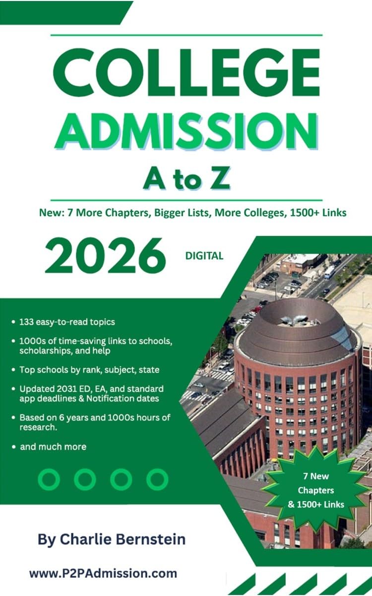 College Admissions A to Z: Everything you need to know to get into YOUR top choice: Includes over 1500 links to colleges and other resources you need (P2P College Admission Book 3) (English Edition) baixar o livro de graça