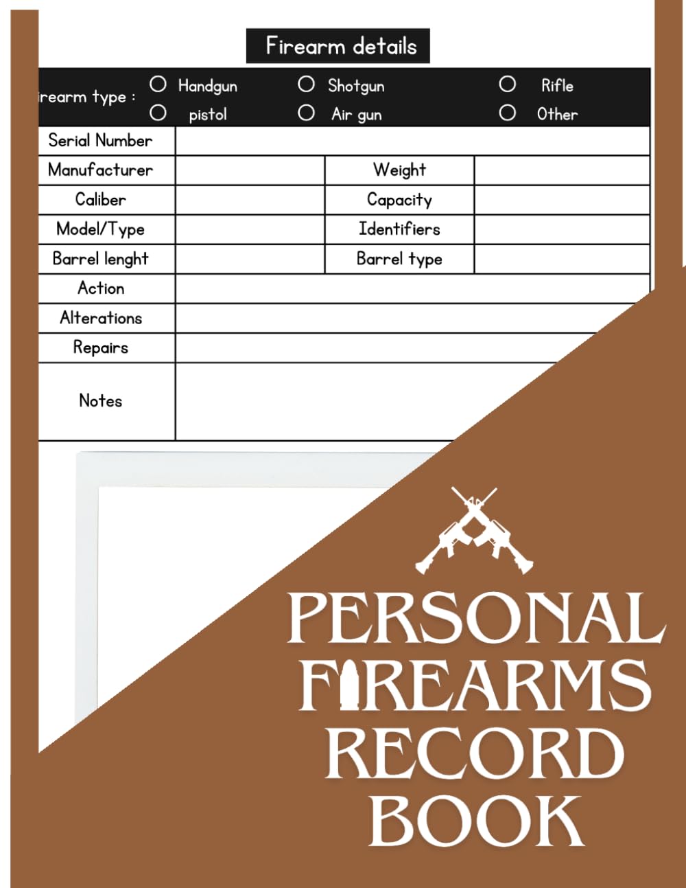 personal firearms record book: Comprehensive Log Book for Tracking Firearm Details, Acquisitions, and Dispositions baixar livro de graça