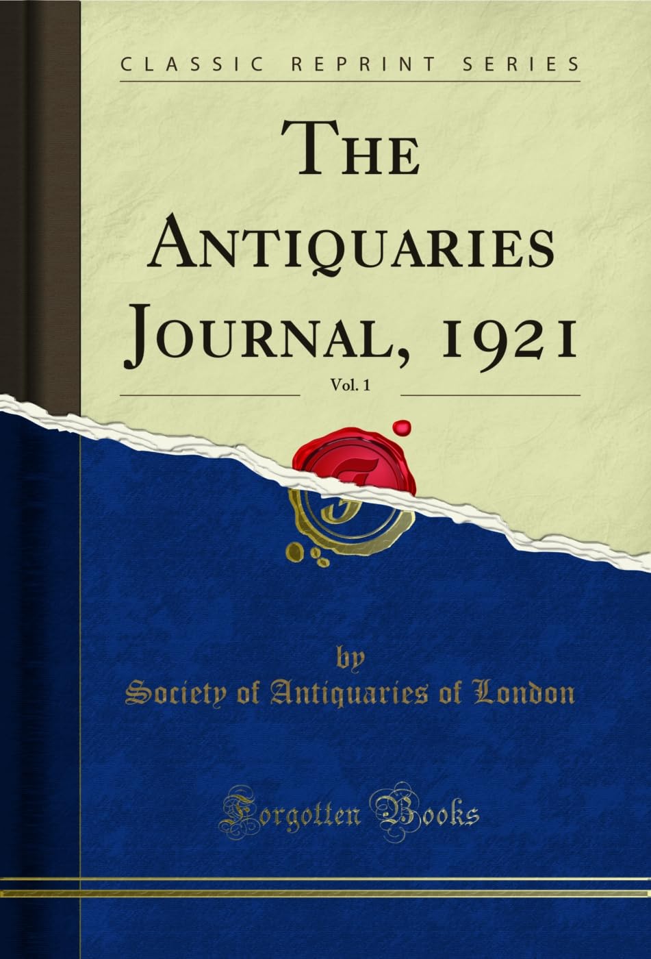 capítulo por capítulo baixar The Antiquaries Journal, 1921, Vol. 1 (Classic Reprint) (English Edition)
