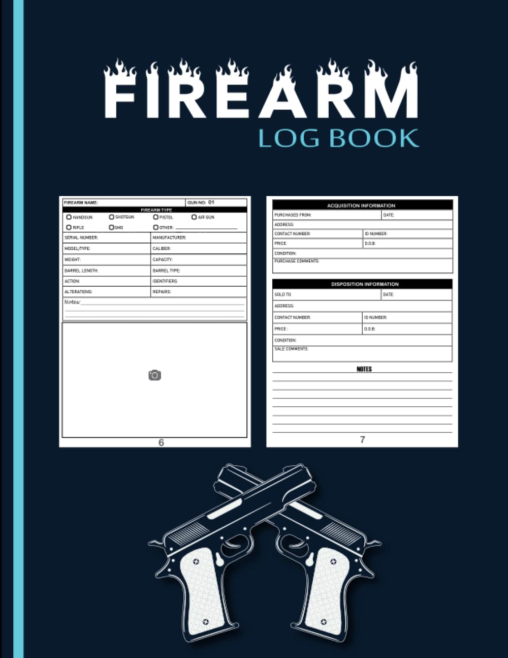 Personal Firearm Record Book: Firearms Acquisition and Disposition Record Book for Professional & Personal Use baixar o livro de graça
