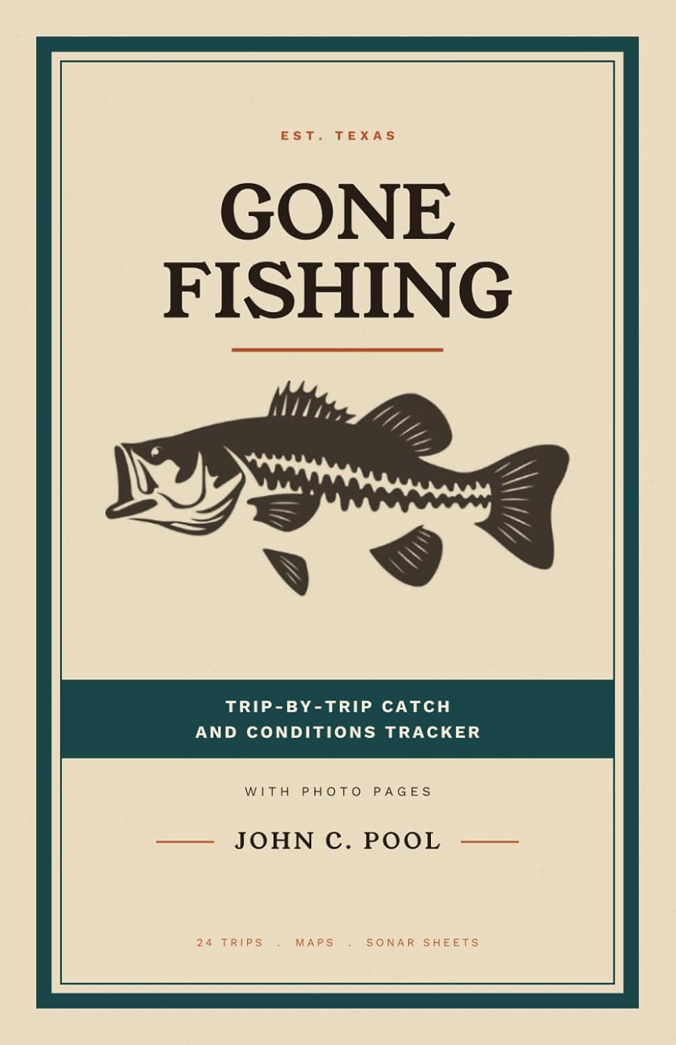 Gone Fishing: Trip-by-Trip Catch and Conditions Tracker with Photo Pages baixar o livro de graça