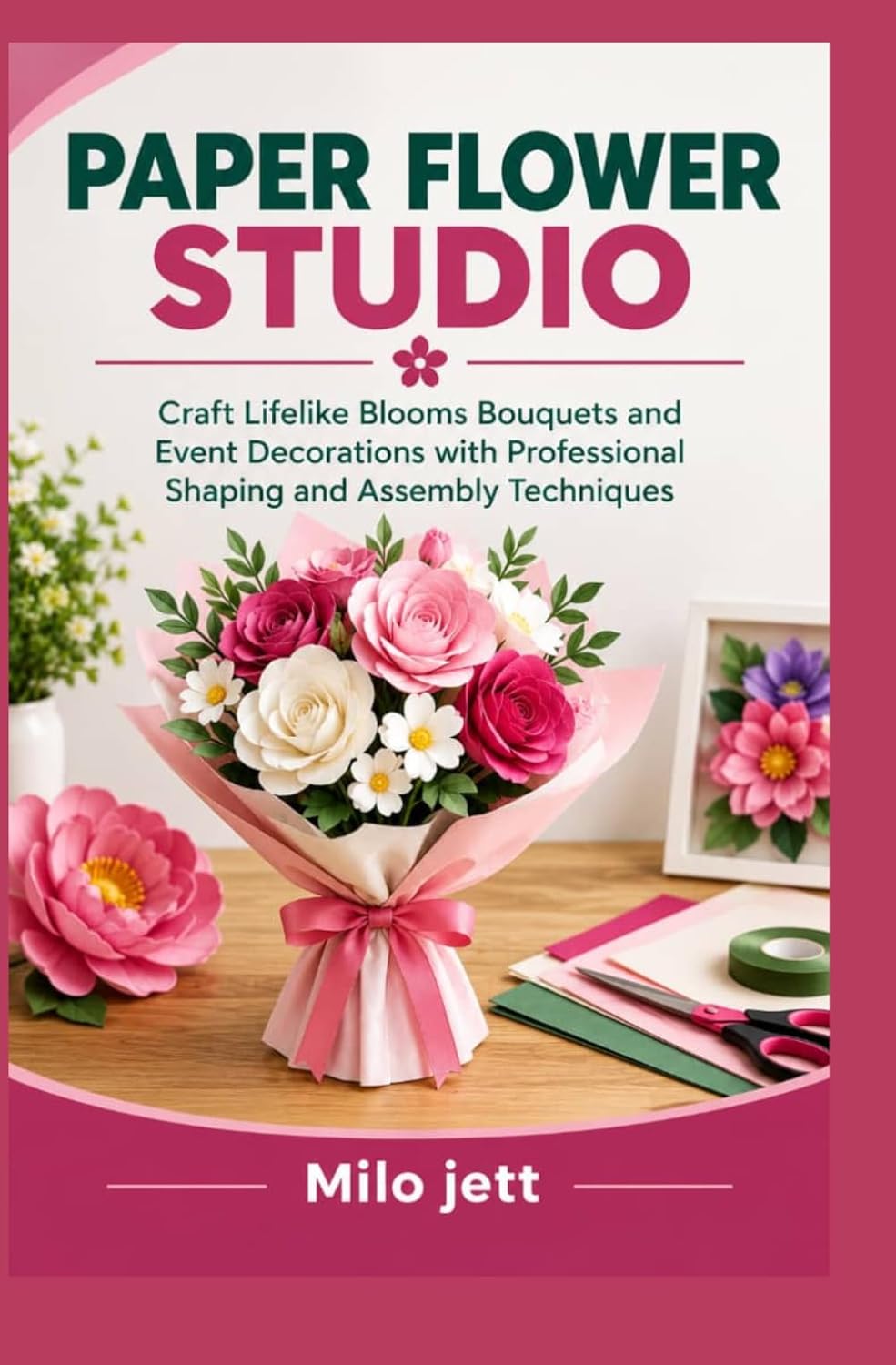 PAPER FLOWER STUDIO: Craft Lifelike Blooms Bouquets and Event Decorations with Professional Shaping and Assembly Techniques baixar livro de graça