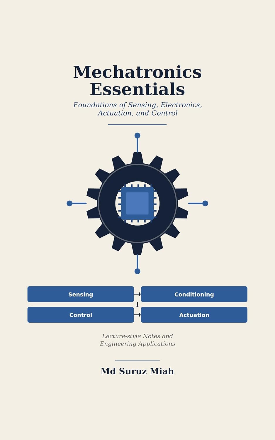 ler totalmente Mechatronics Essentials: Foundations of Sensing, Electronics, Actuation, and Control (English Edition)