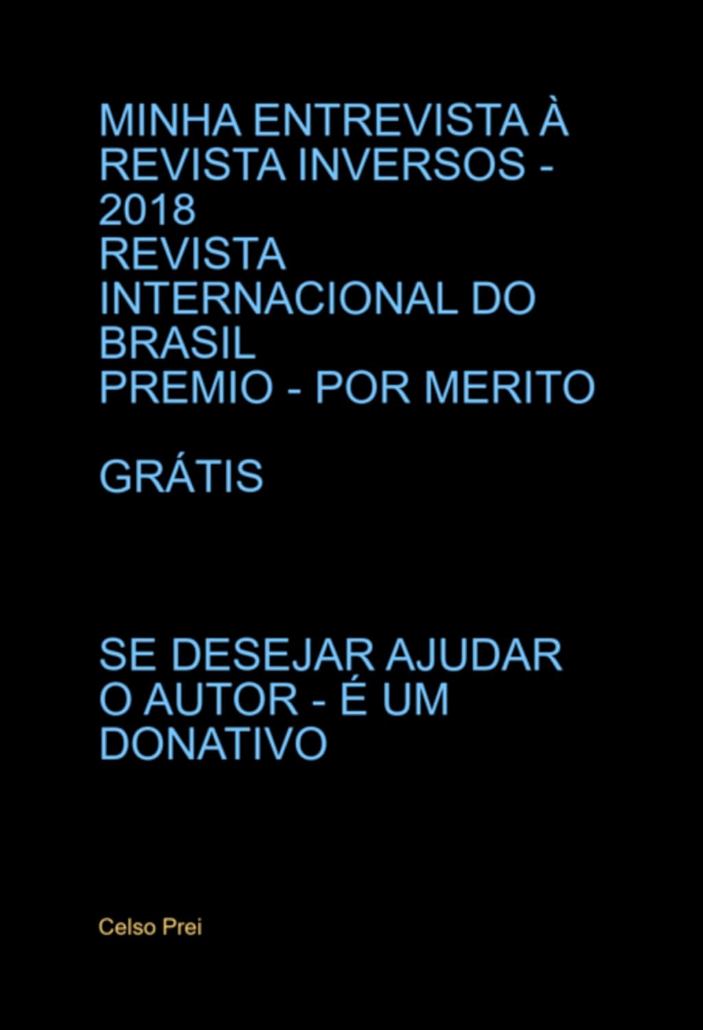 ler totalmente Minha Entrevista À Revista Inversos - 2018