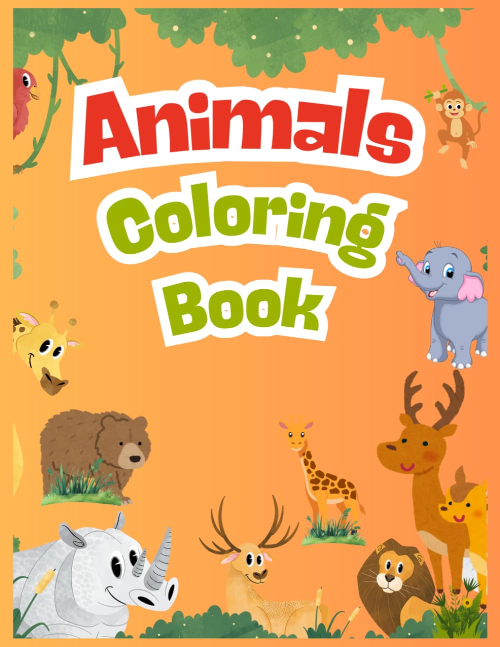 Animals rawing book