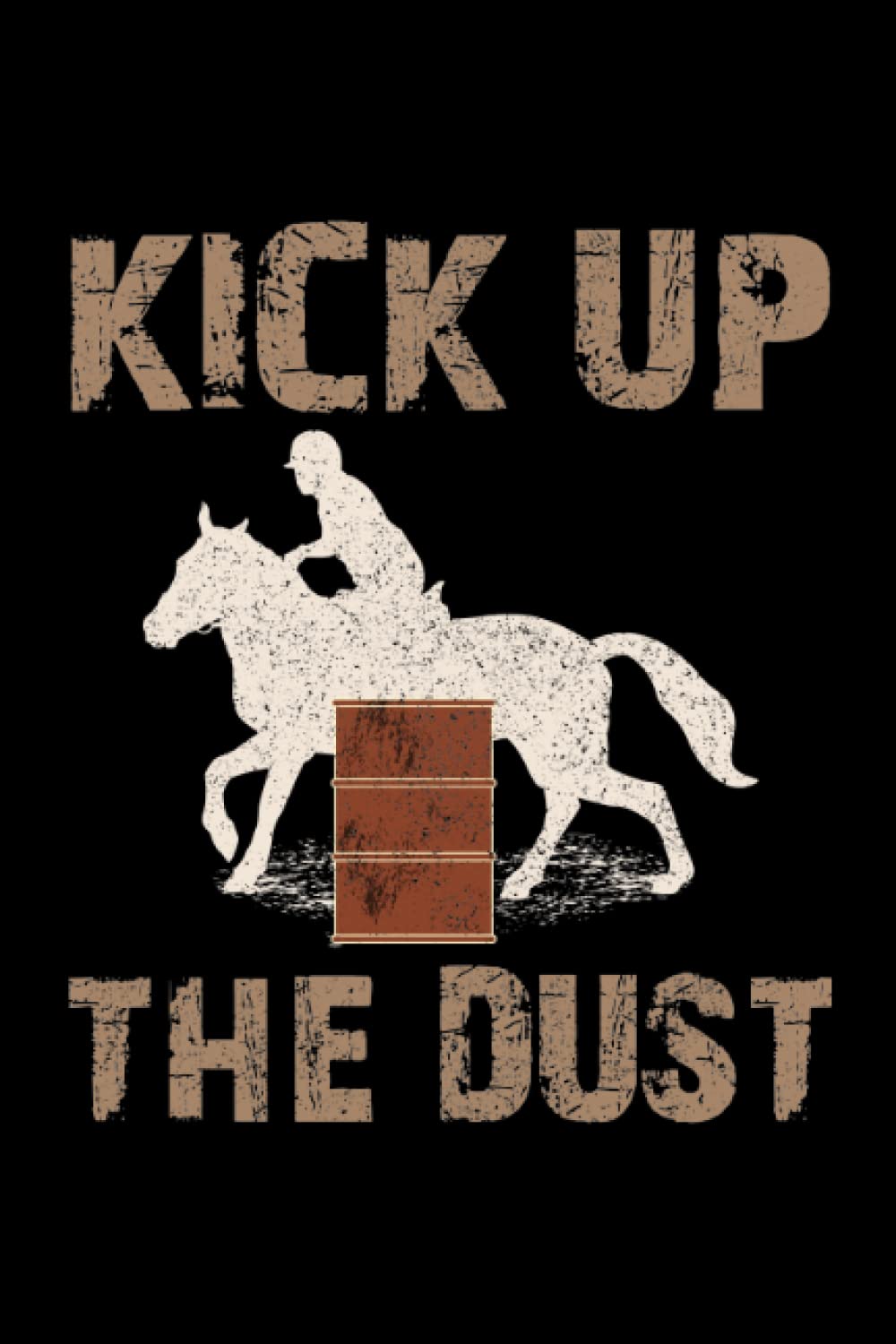 ler totalmente Kick Up The Dust: Rodeo Equestrian Sports Horse Riding Blank Lined Journal Notebook Diary