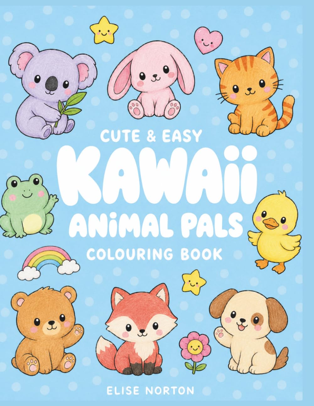 Kawaii Animal Pals: Colouring Book for Adults and Teens Featuring Adorable Kawaii Creatures in Cozy Hygge Moments (Cute & Comfy) baixar livro de graça
