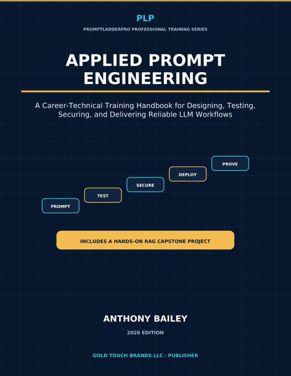 capítulo por capítulo baixar Applied Prompt Engineering: A Career-Technical Training Handbook for Designing, Testing, Securing, and Delivering Reliable LLM Workflows (PromptLadderPro Professional Training Series)