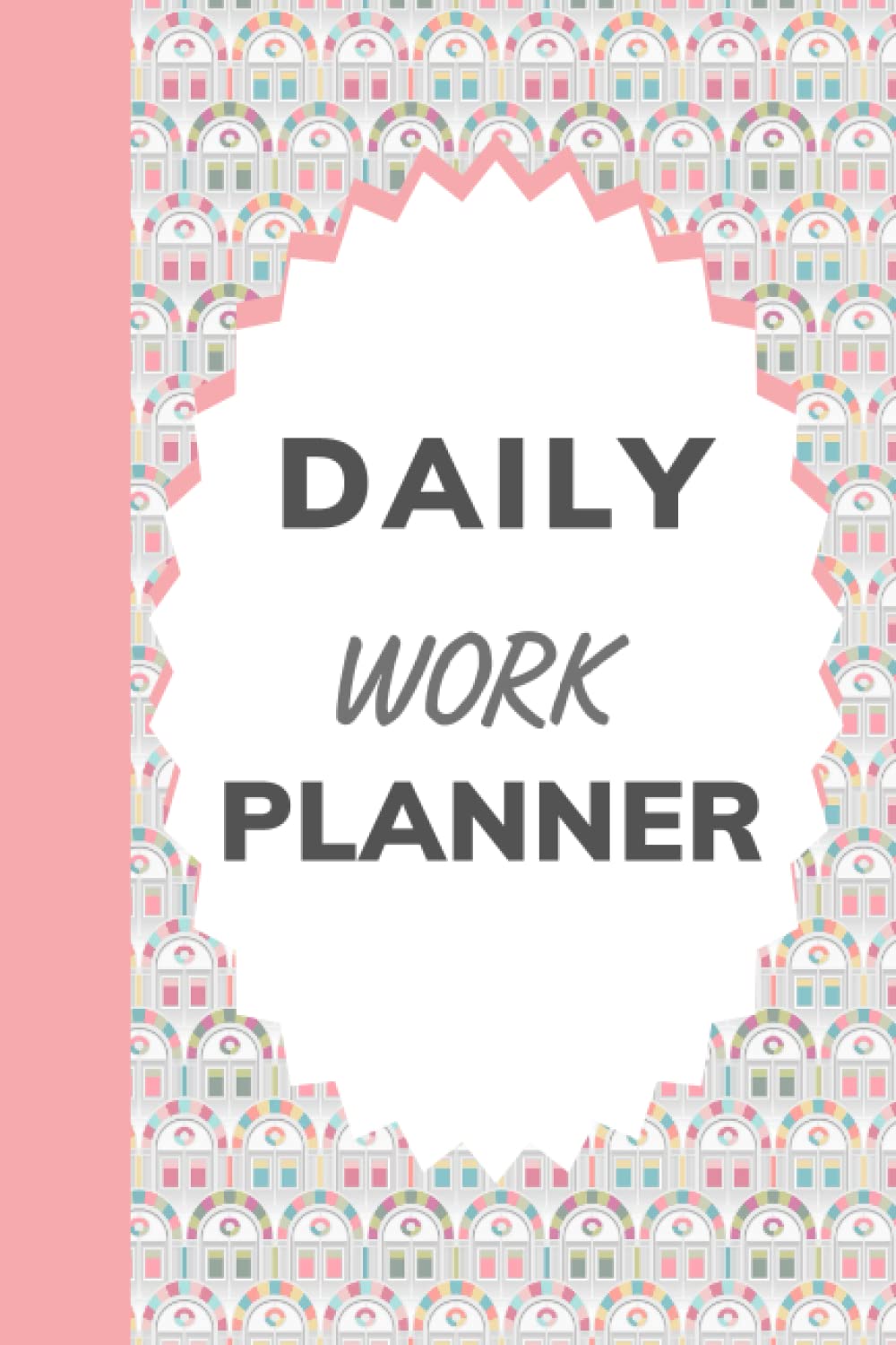 capítulo por capítulo baixar Daily Work Planner: Undated Daily Planner with Hourly Schedule, to do list Notebook - Black and White interior