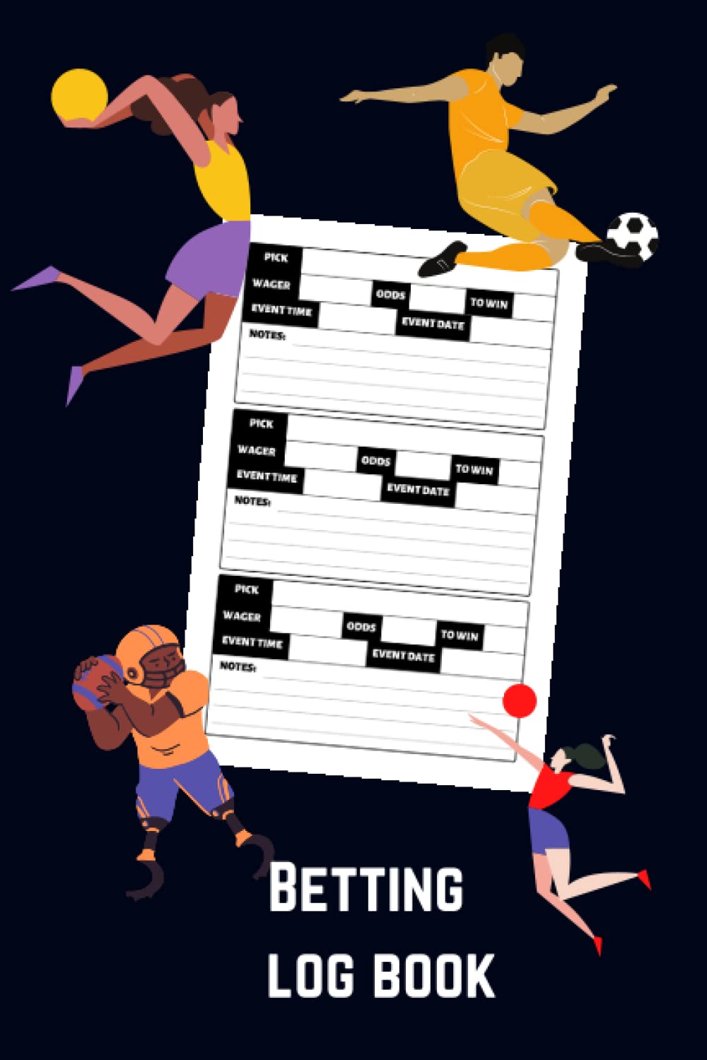 Betting Log Book: Sports Betting Notebook | Sports Betting Gifts | Football, Tennis, Soccer, Basketball, Horse Betting Book | gambling log book baixar o livro de graça