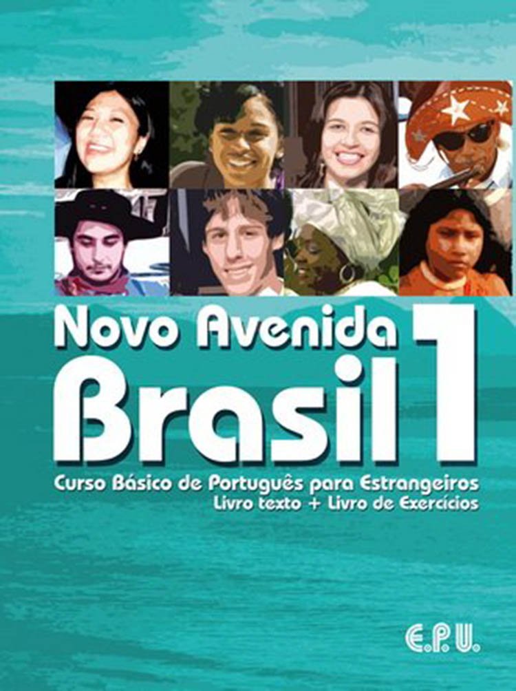 Novo Avenida Brasil 1: Curso Básico de Português Para Estrangeiro - Livro-texto + Livro de Exercícios: Volume 1