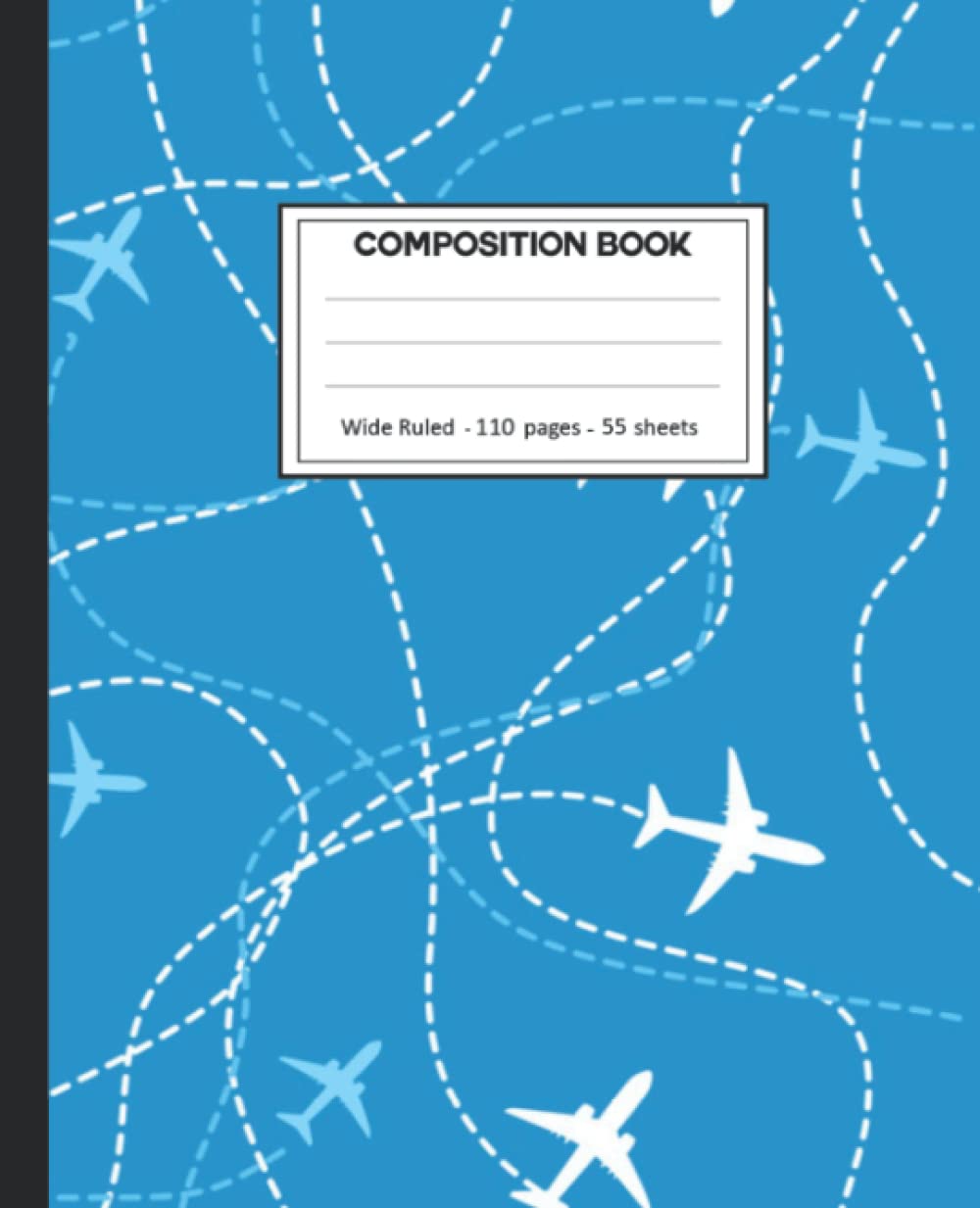 Composition Notebook: Airplane College Ruled: 110+ Lined Pages Writing Journal. baixar livro de graça