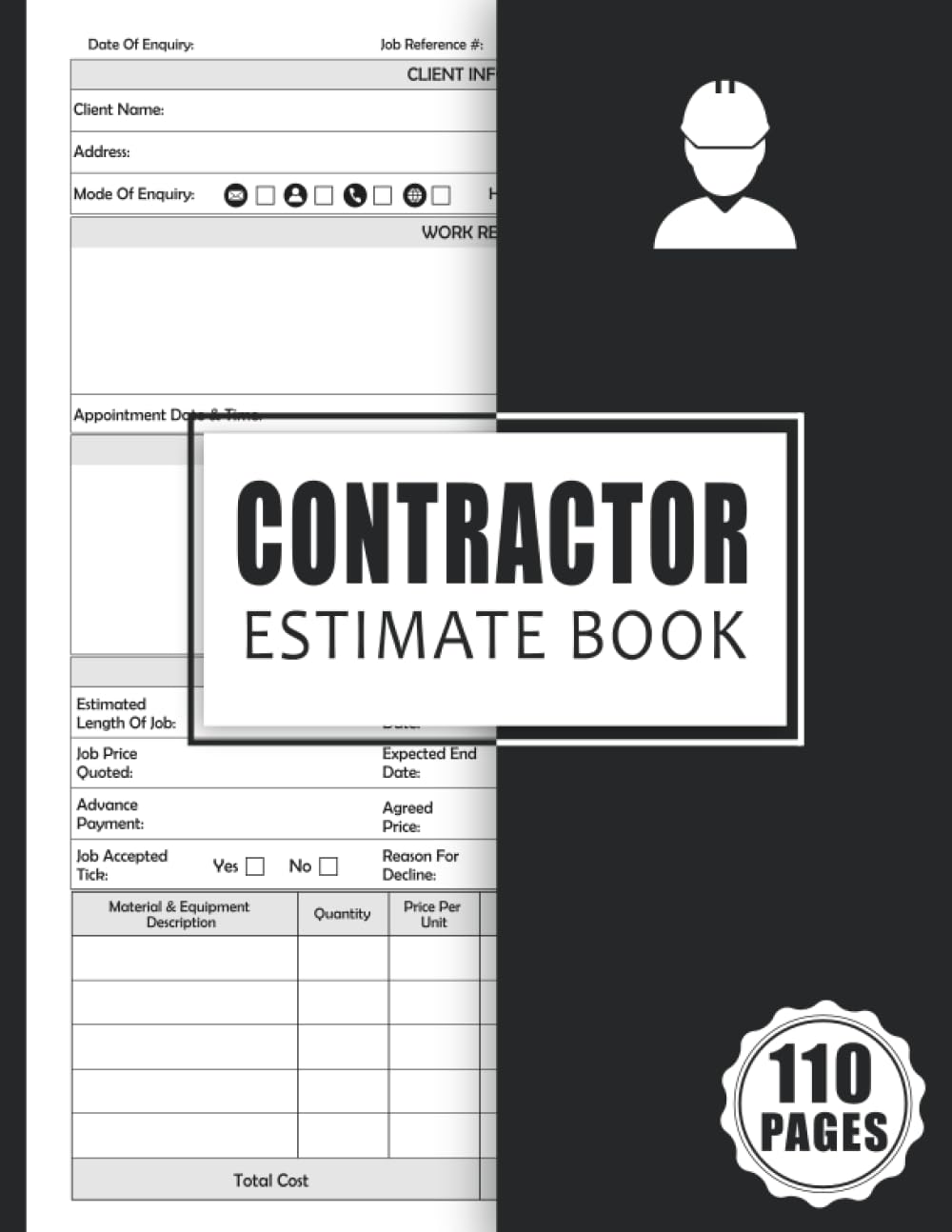 capítulo por capítulo baixar Estimate Book Contractor: A Comprehensive Job Estimate Quote Forms for Contractors with Client Details and Dot Diagram Sheets for Taking Measurements