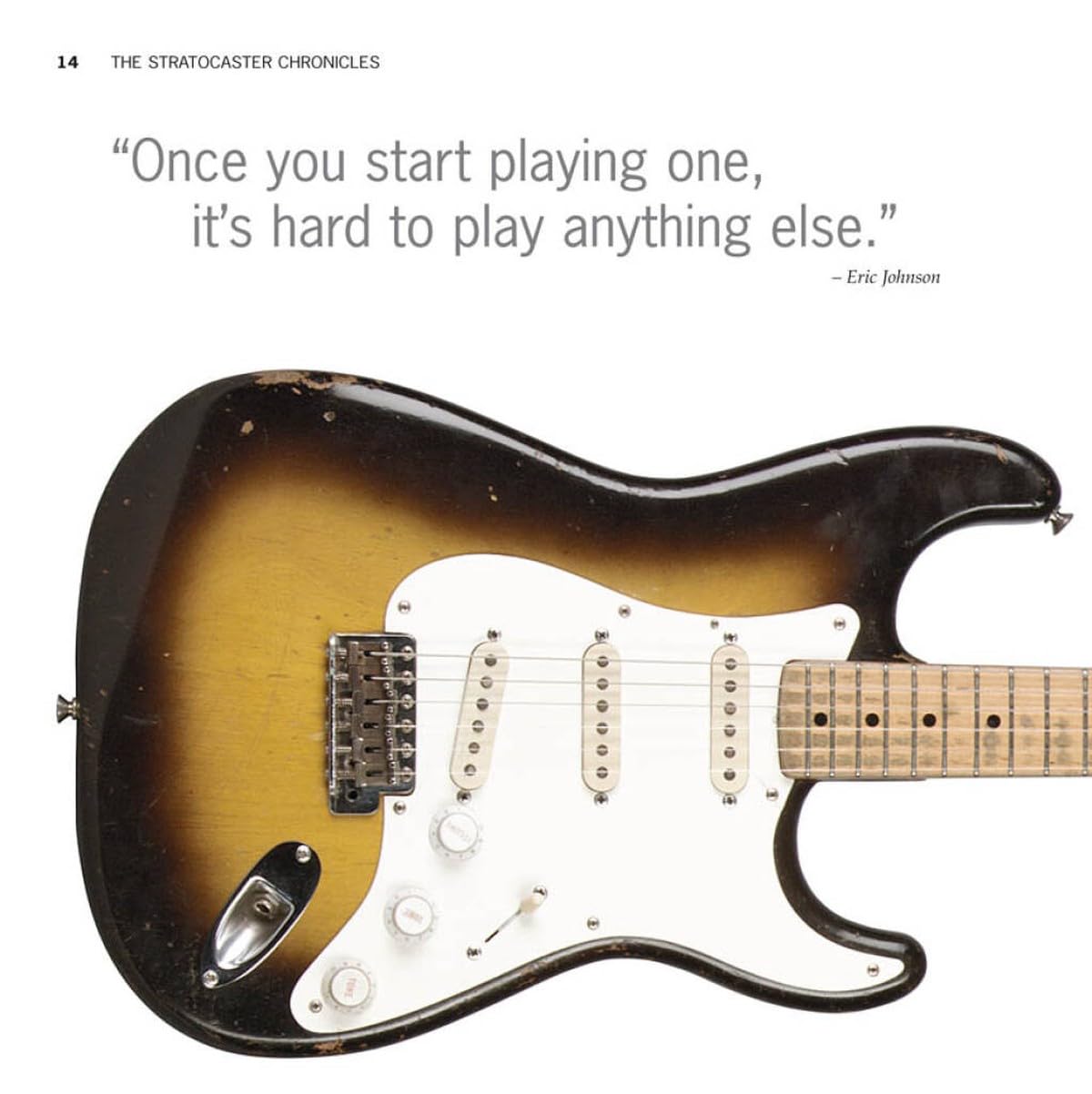 ler totalmente The Stratocaster Chronicles: Celebrating 50 Years of the Fender Strat [With CD]
