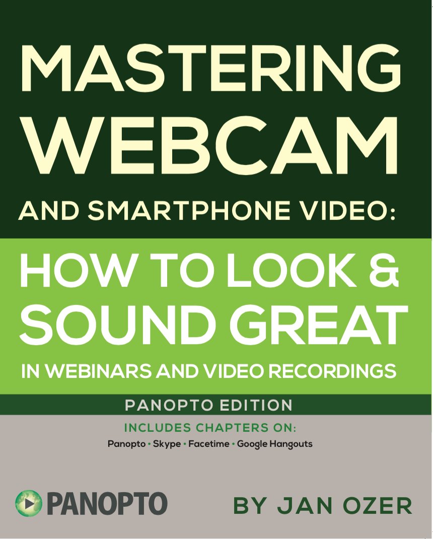 capítulo por capítulo baixar Mastering Webcam and Smartphone Video: Panopto Edition (English Edition)