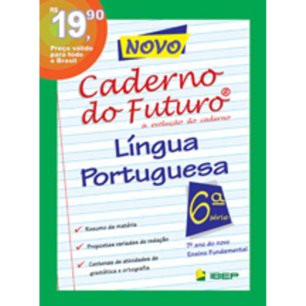 Novo Caderno Do Futuro. Língua Portuguesa. 7º Ano - 6ª Série baixar o livro de graça