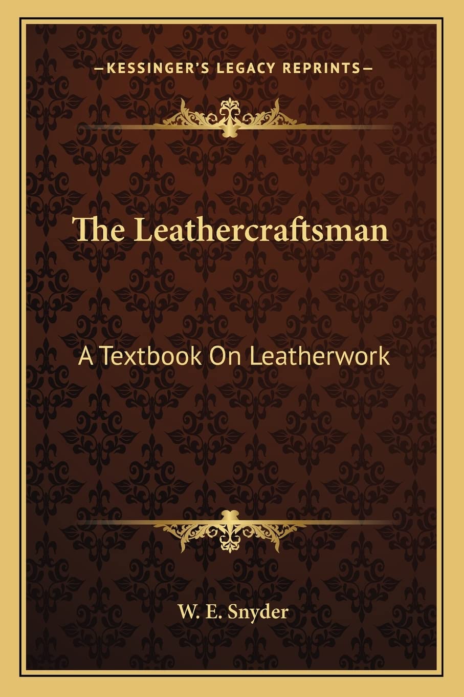 capítulo por capítulo baixar The Leathercraftsman: A Textbook On Leatherwork