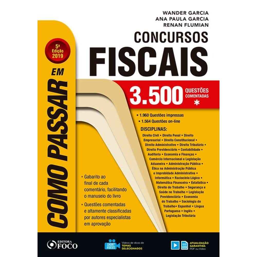capítulo por capítulo baixar Como Passar em Concursos Fiscais: 3.500 Questões Comentadas