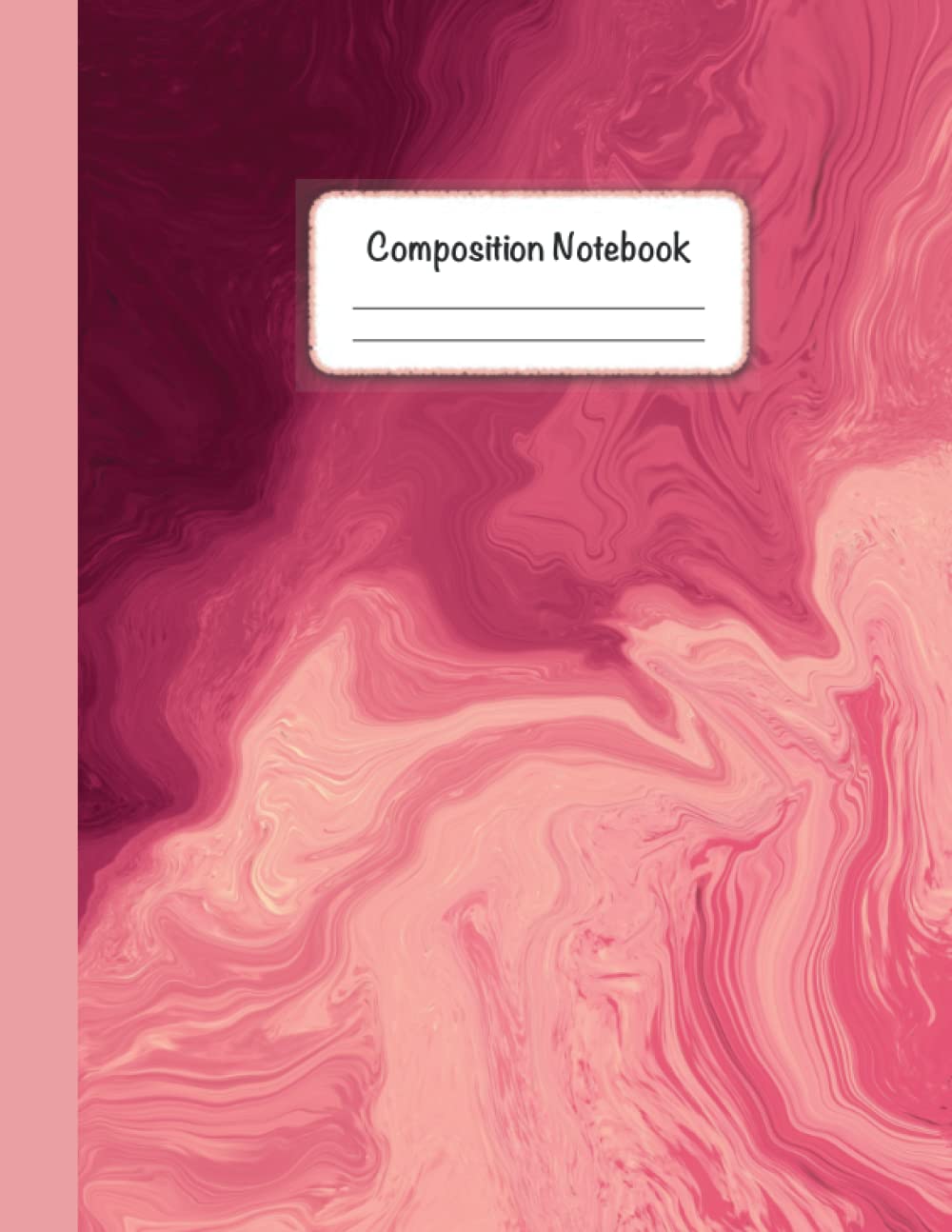 Composition Notebook: Wide Ruled Paper Notebook Journal | Pretty Pinks Liquid Marble | Blank Wide Lined Workbook for Girls Boys Kids Teens Students Adults baixar livro de graça